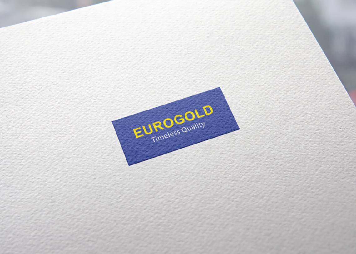 Euroking - Thiết kế hiệu chỉnh lại logo thương hiệu Eurogold